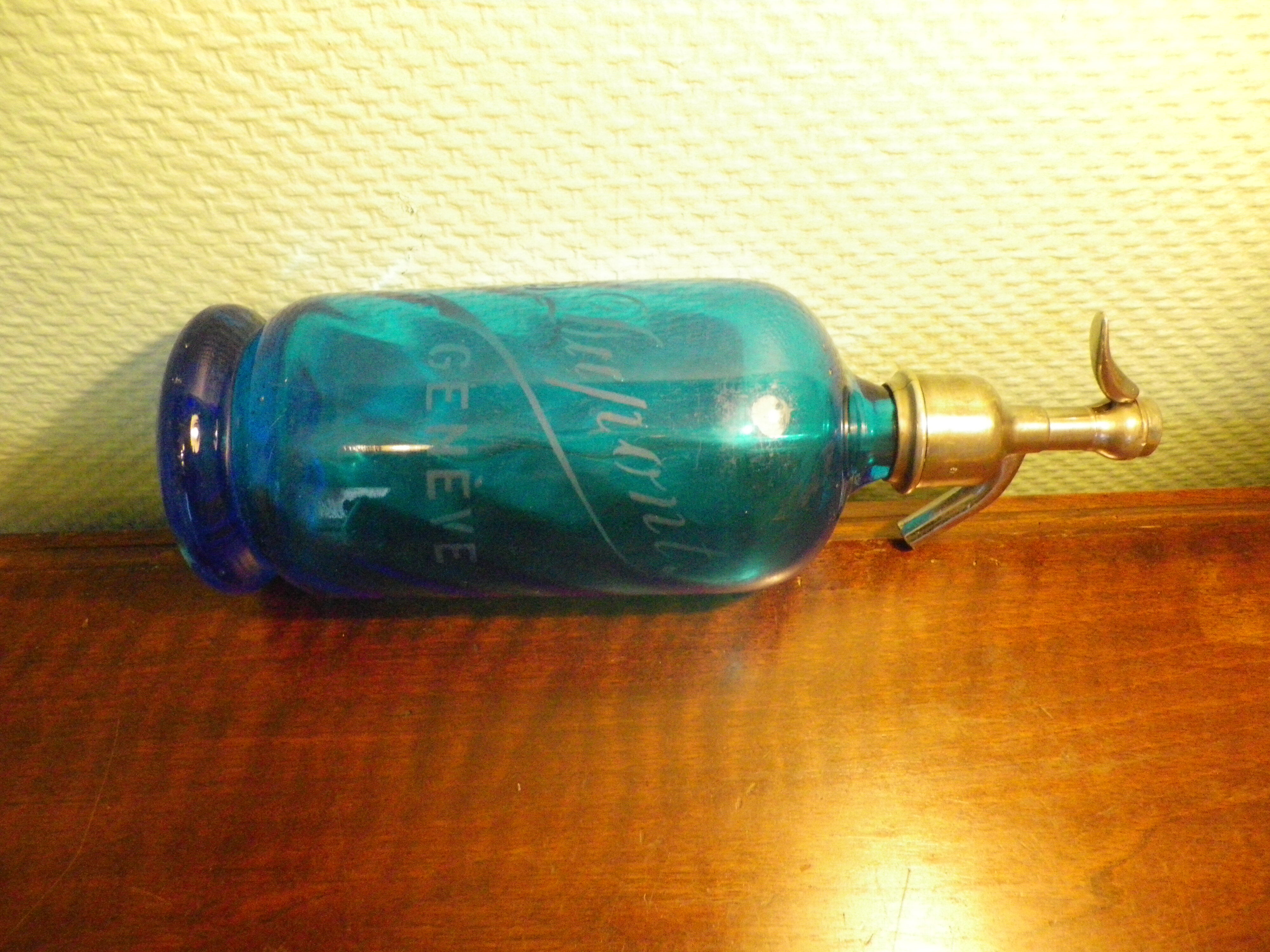 Siphon Selz - Louis Dupont, Geneva - lead-free glass and tin -