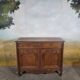Carved buffet in solid oak
