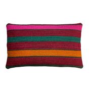 Housse de coussin vintage turque faite à la main, 30 x 50 cm