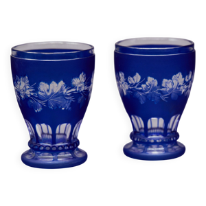 Paire de verres à pied