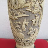 Far eastern vase in ivorian