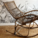 Rattan rocking chair
