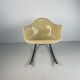 Eames Herman Miller 1950s RAR rocking chair in parchment