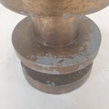 Round Metal Coffee or Side Table, 1970's