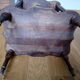 Console solid wooden sofa tip, turned wooden footing