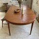Round table 120-230 cm scandinavian samcom arne hovmand olsen