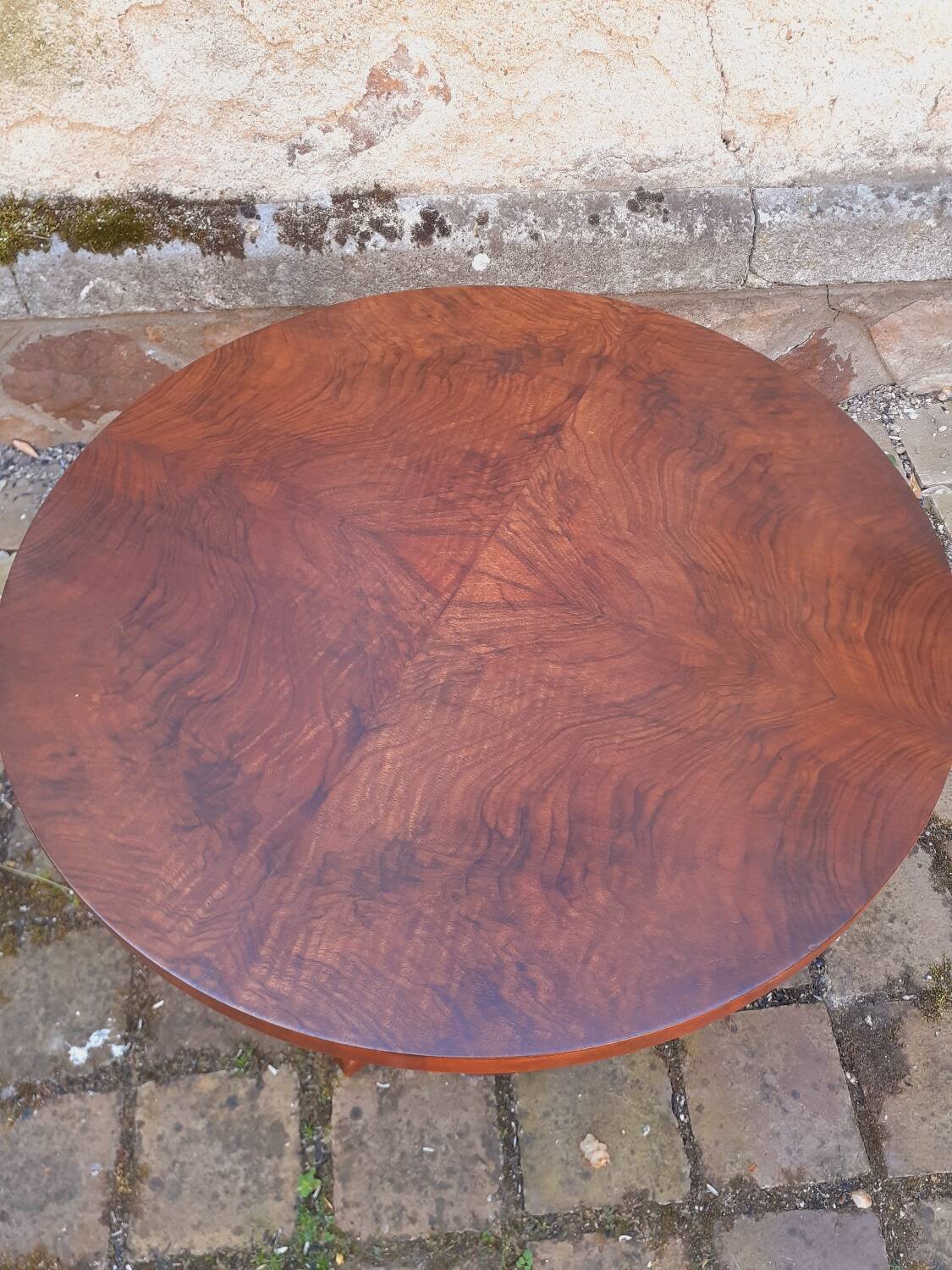 Art Deco Side Table from the 1950s