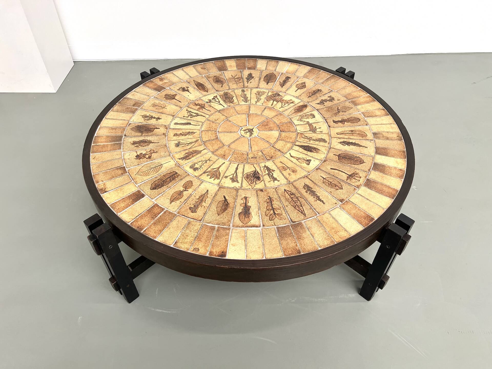 "Les Herbiers" coffee table by Roger Capron