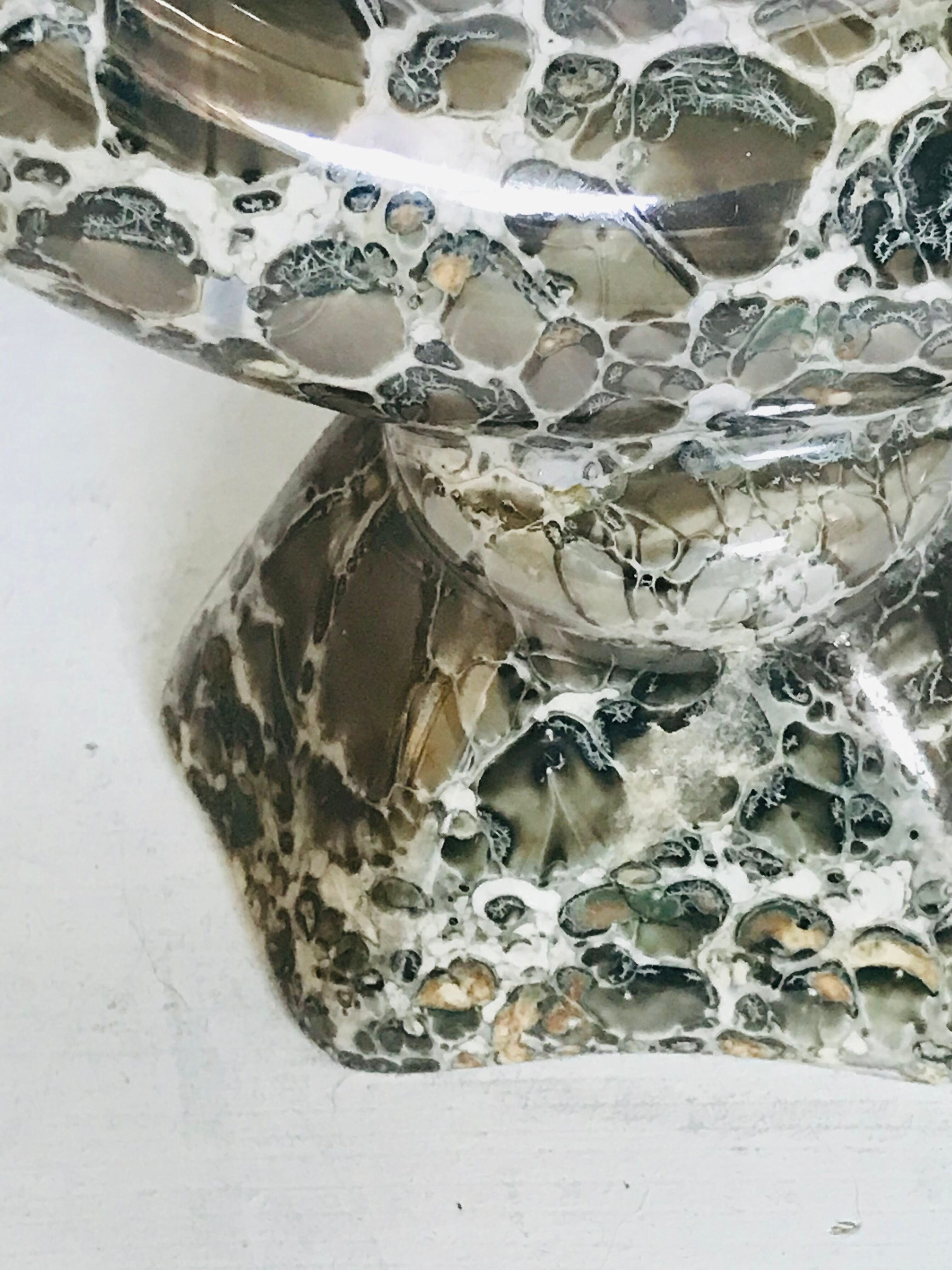 Pair of Val d'or ceramic candle holders