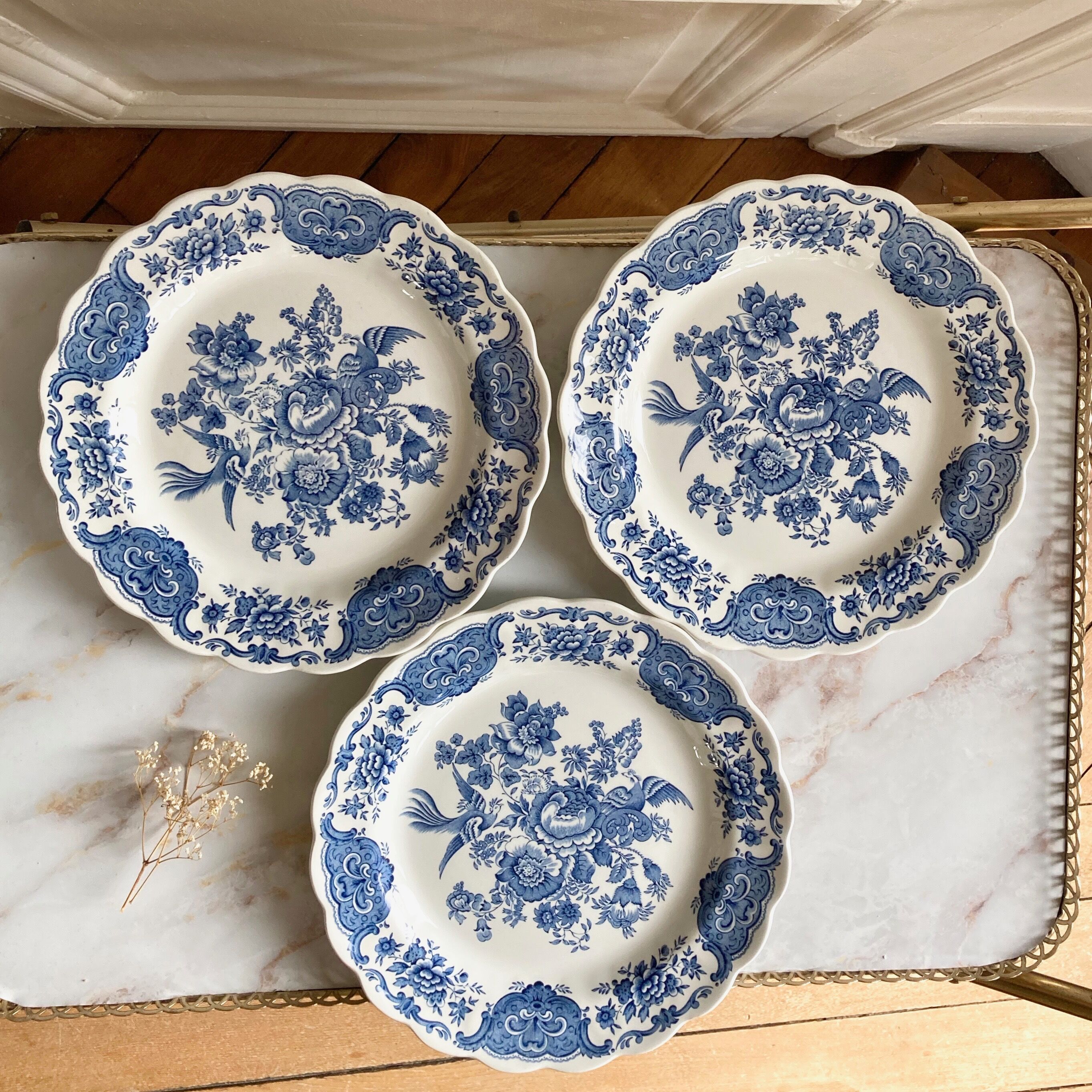 English Ridgway Windsor Flat Plates