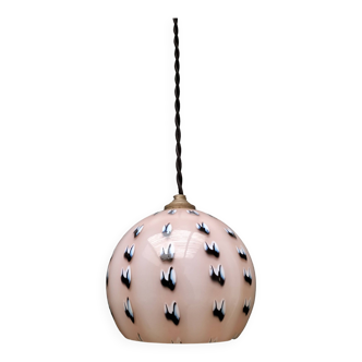Opaline pendant light