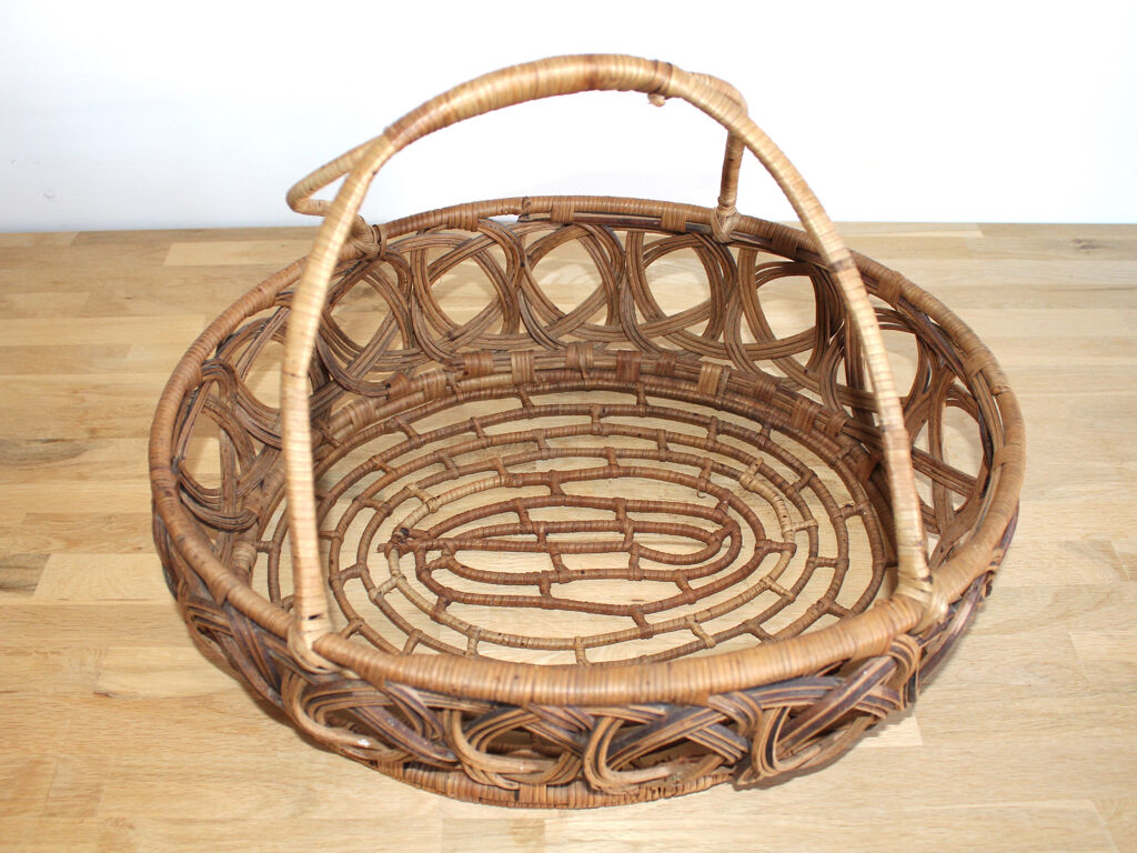 Old wicker basket