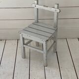 Chaise d’enfant en bois