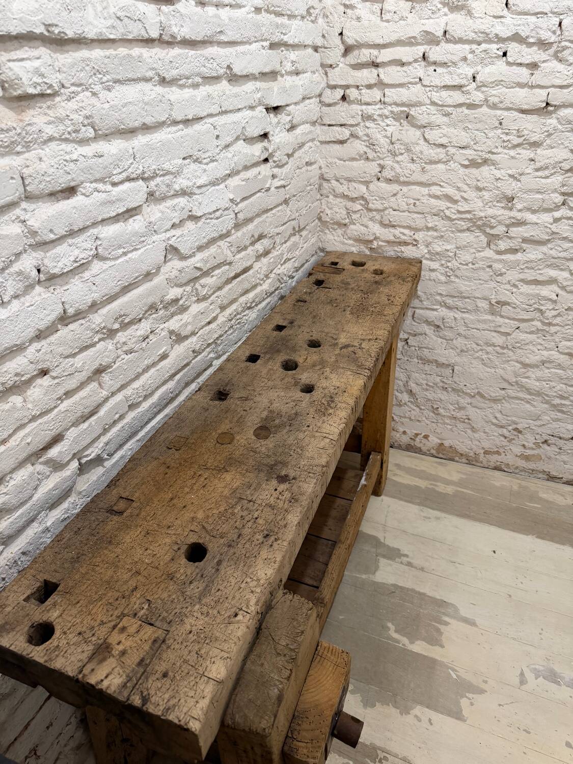 Wooden workbench