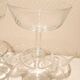 Lot de 10 coupes à champagne cristal taillé