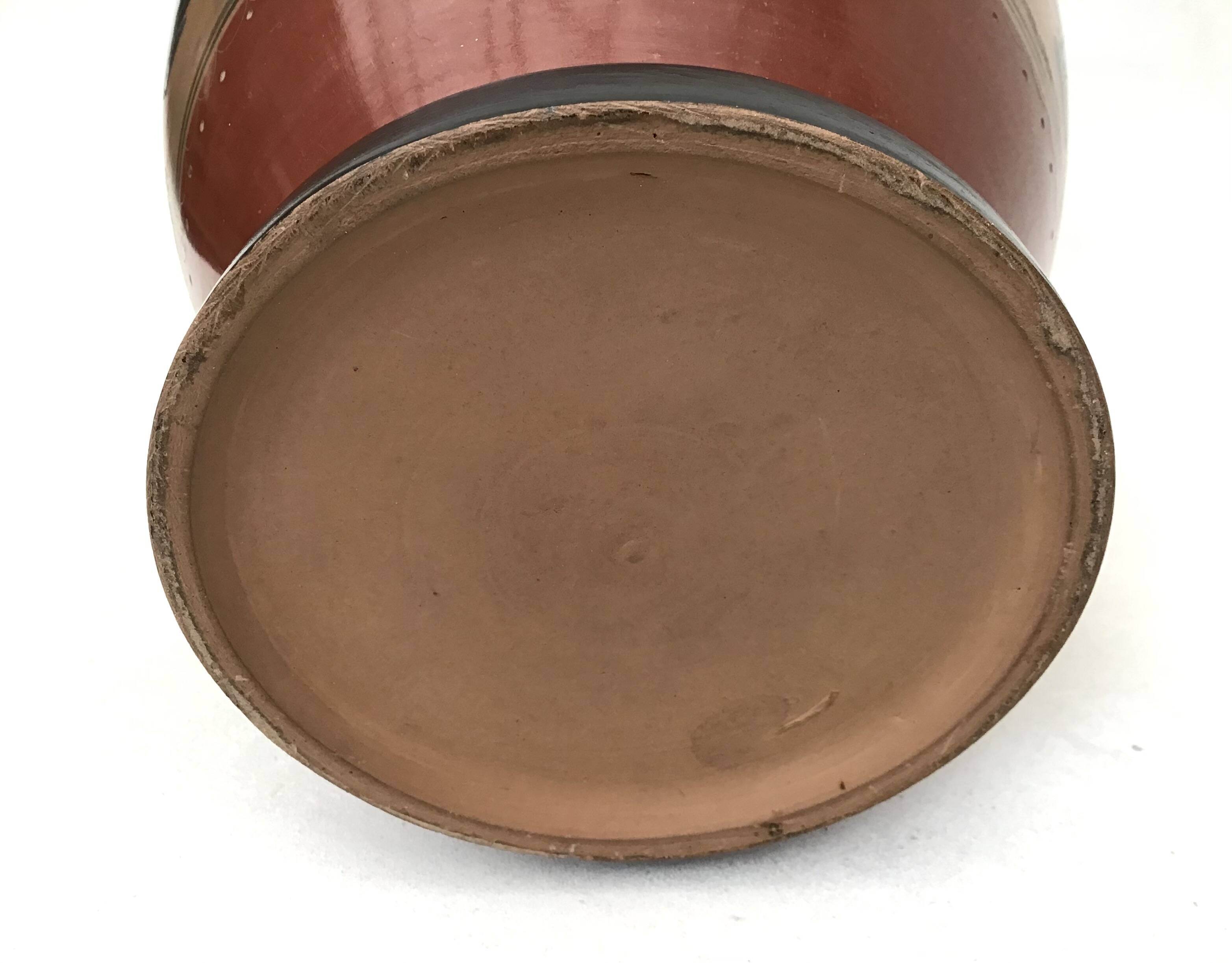 Reproduction of a Greek Attic-style black-figure vase depicting warriors