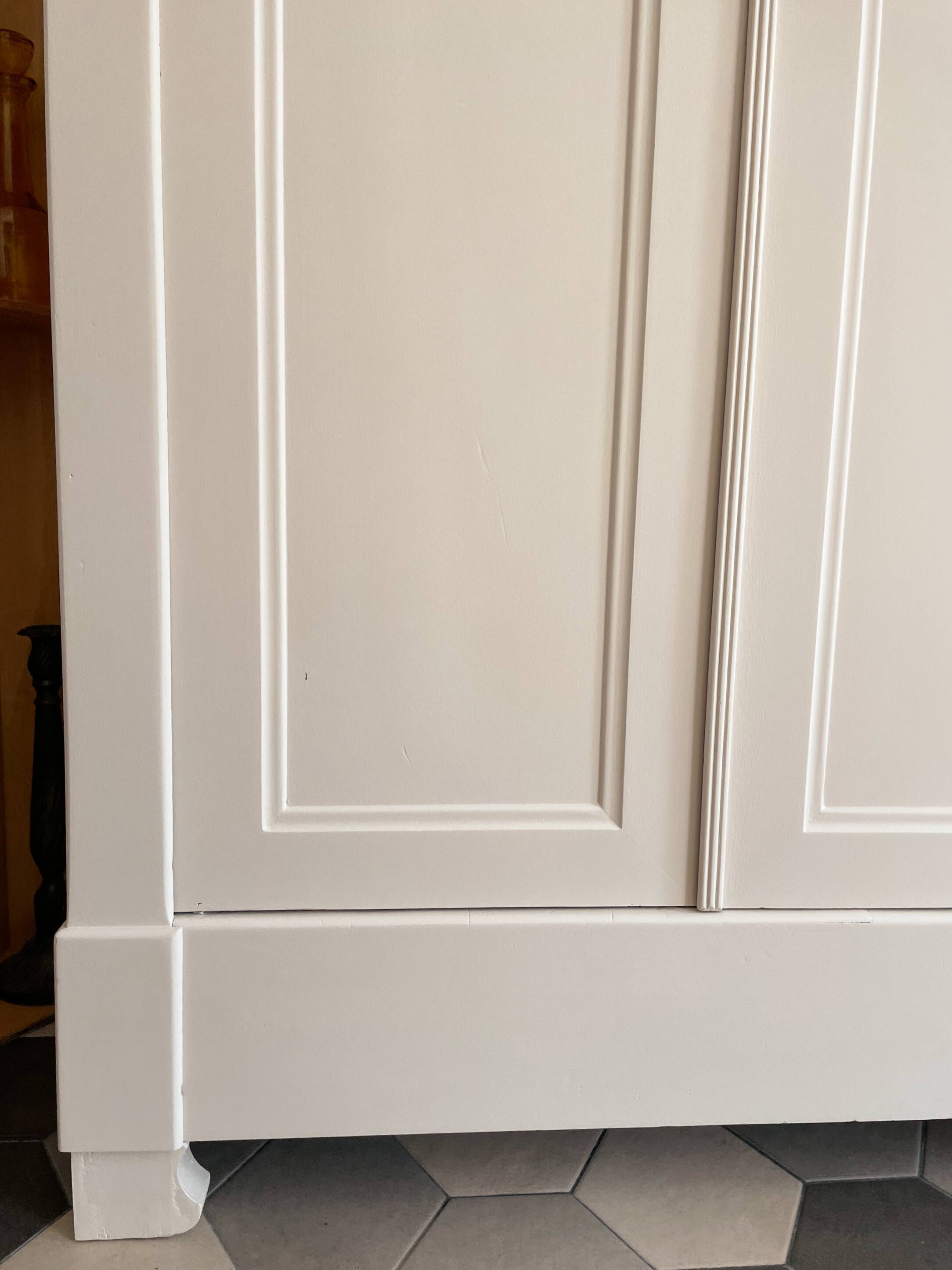 Walnut wardrobe, early 20th century