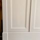 Walnut wardrobe, early 20th century