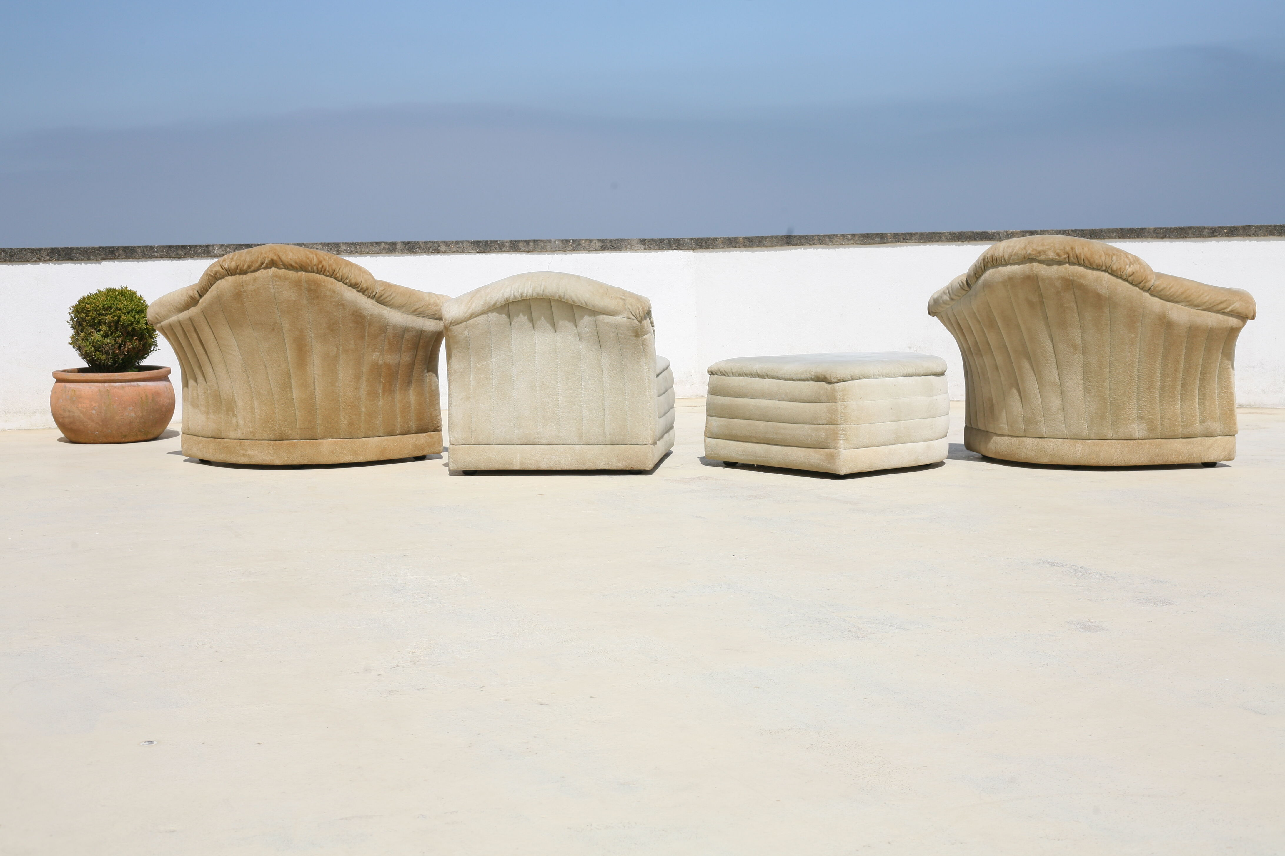 Modular sofa "waves". Roche-Bobois. France, circa 1970