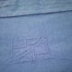 Linen cotton sheet blue Ocean