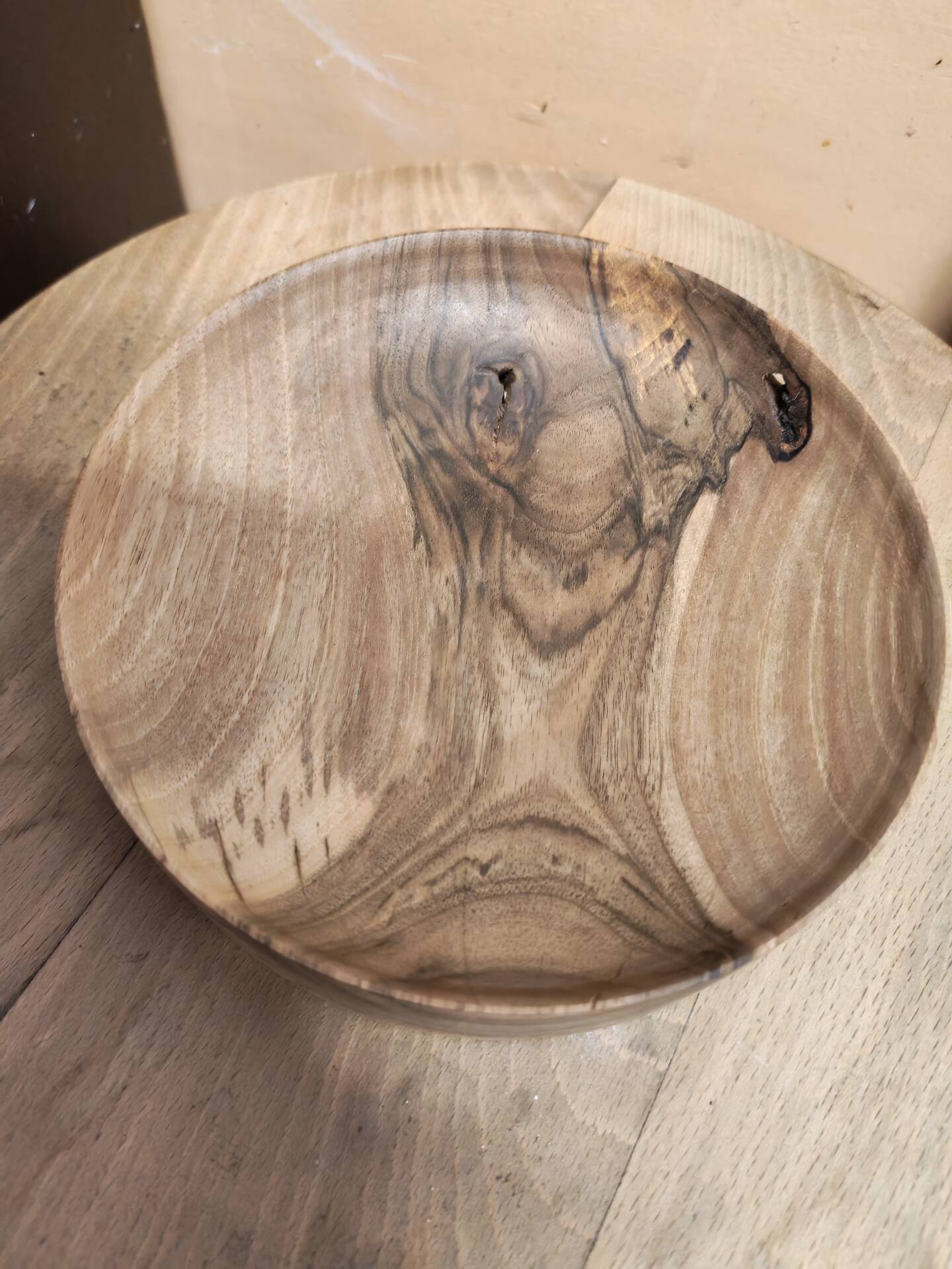 Wooden catchall tray