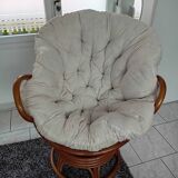 Rattan armchair
