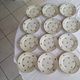 Service ancien – 12 assiettes plates en porcelaine française – décor floral