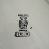 Dish cibon sarreguemines and digoin