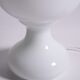 vintage white opaline lamp