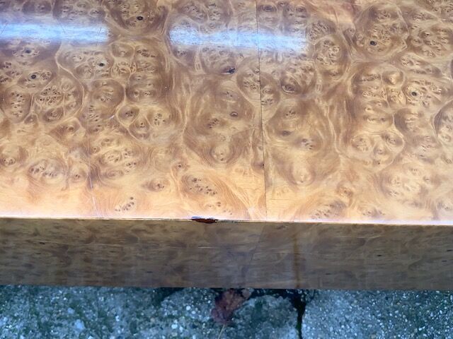 70s wooden coffee table