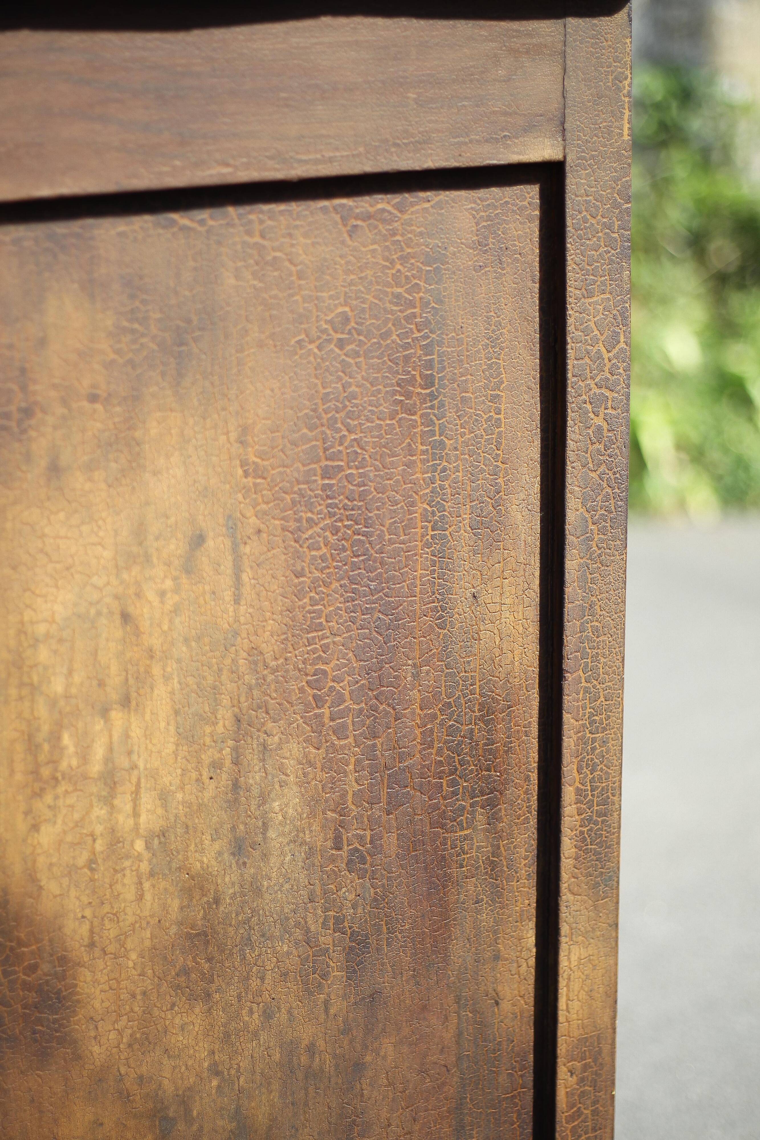 Antique 1-door cabinet, wooden storage cabinet, jam maker, cabinet, small cabinet, interior decor