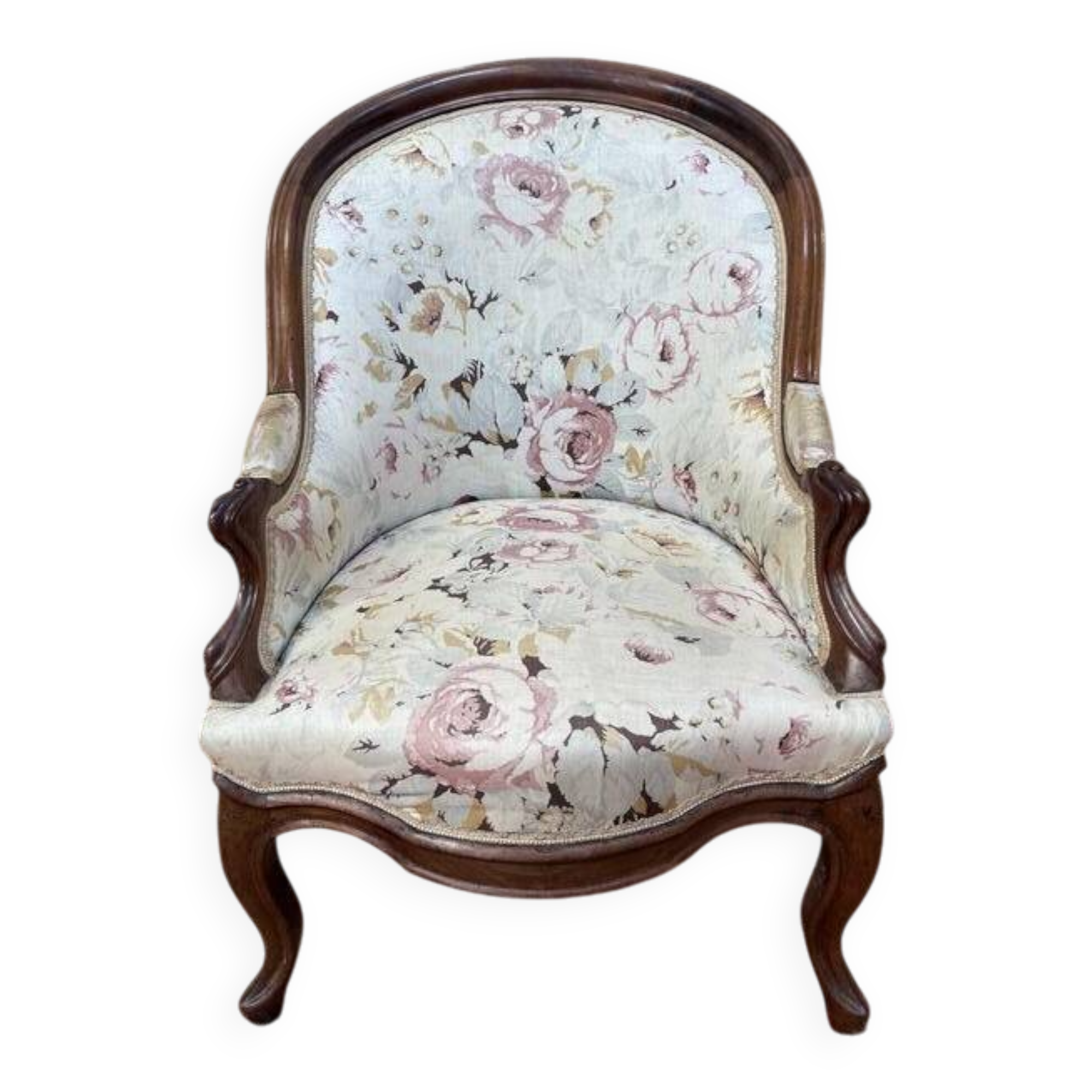 Fauteuil - Crapaud - Chauffeuse gondole Napoléon III