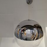 Suspension lamp 70/80s in the shape of a ball