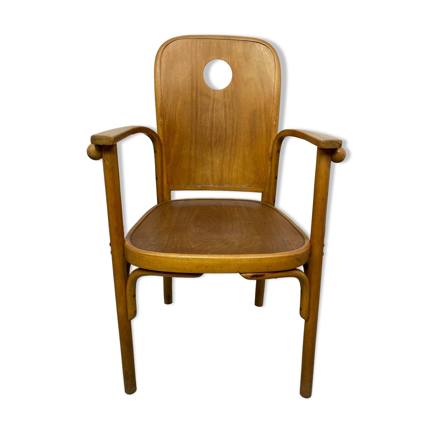 Very rare armchairs no. 813 /1F by Josef Hoffmann for Jacob Josef Kohn