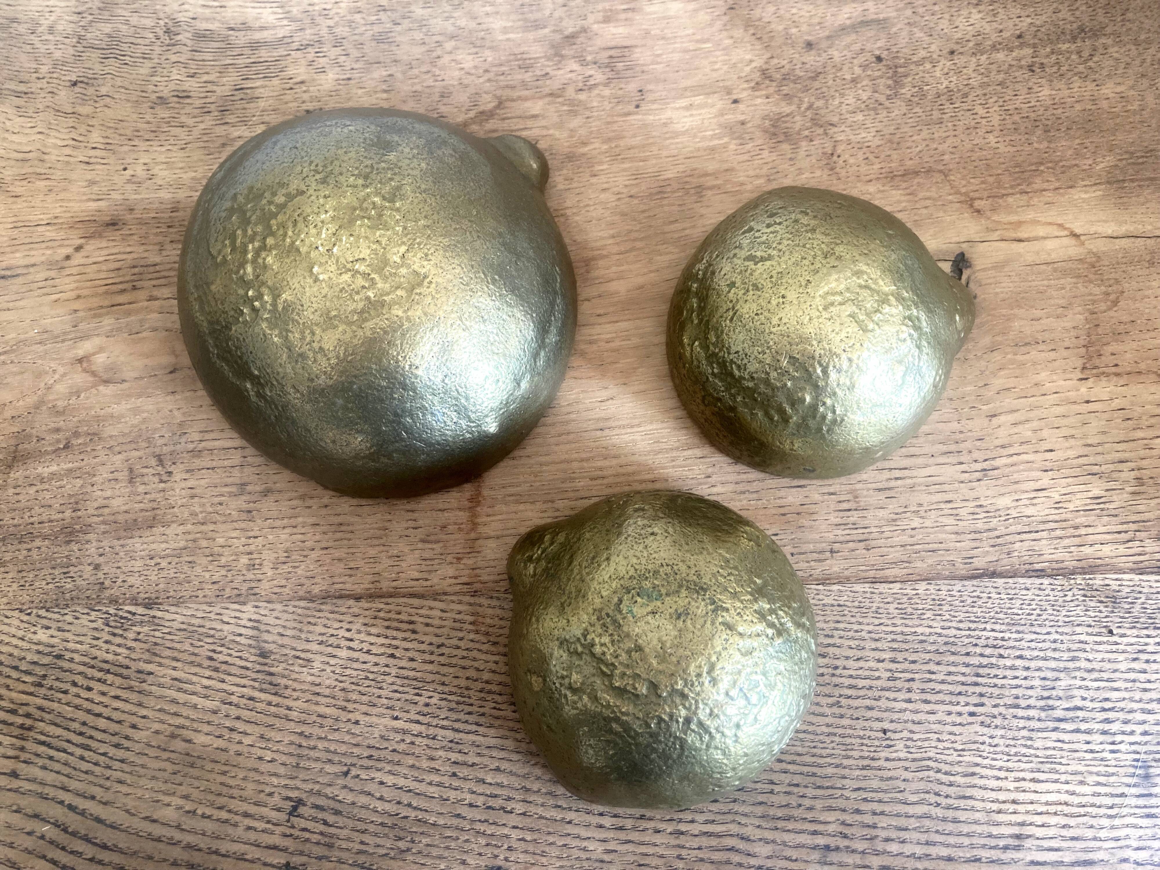 Empty bronze pocket or cup - old foundry ladle head