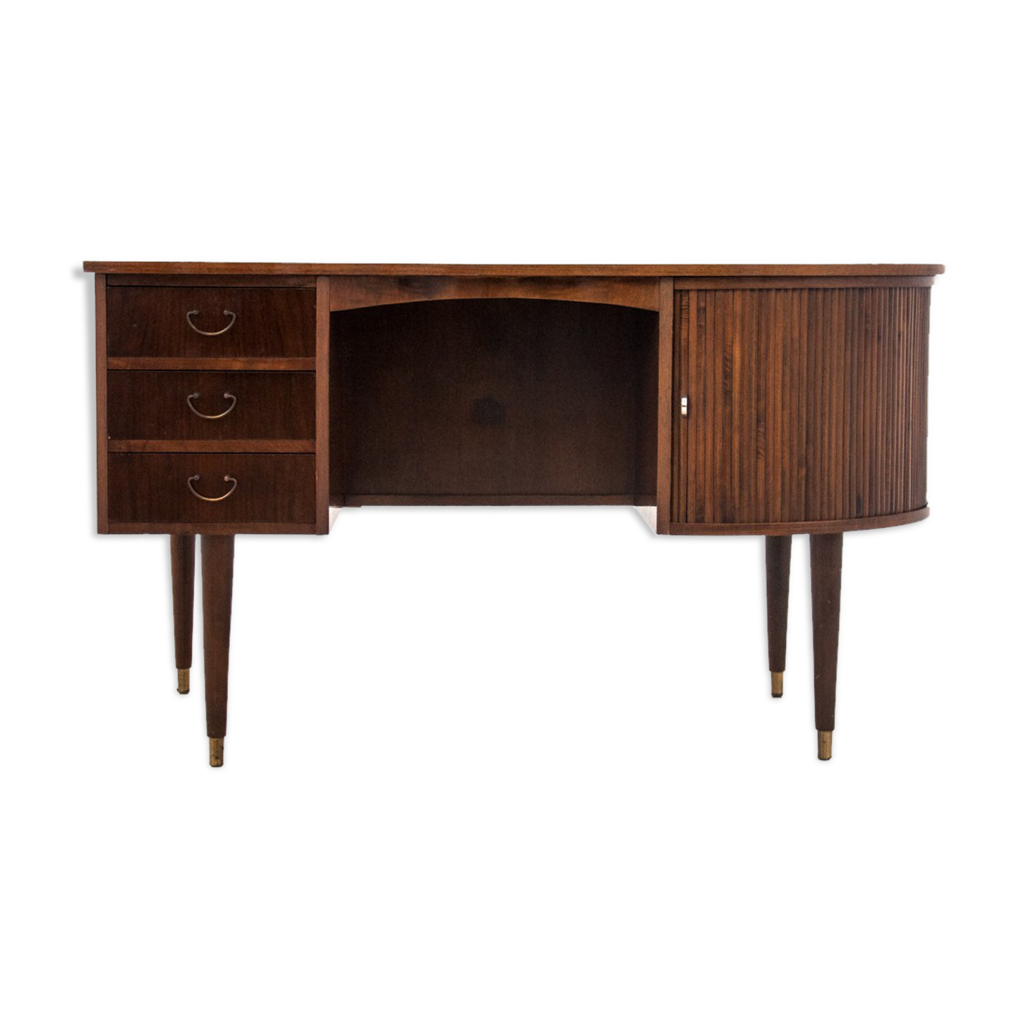 Danish desk with bar from 1960