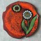 1960s ceramic dish by Vercor