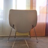 Pierre Paulin Oyster armchair reupholstered
