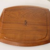 Scandinavian teak pocket tray 1960