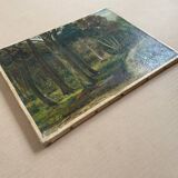 Set of 2 old paintings