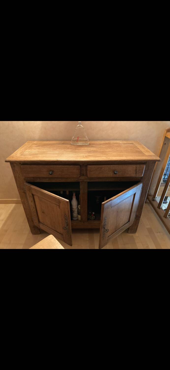 Antique wooden sideboard