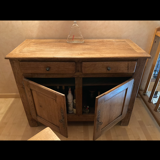 Antique wooden sideboard