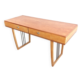 Mid Century Modern desk in ash and cherry, 1960s