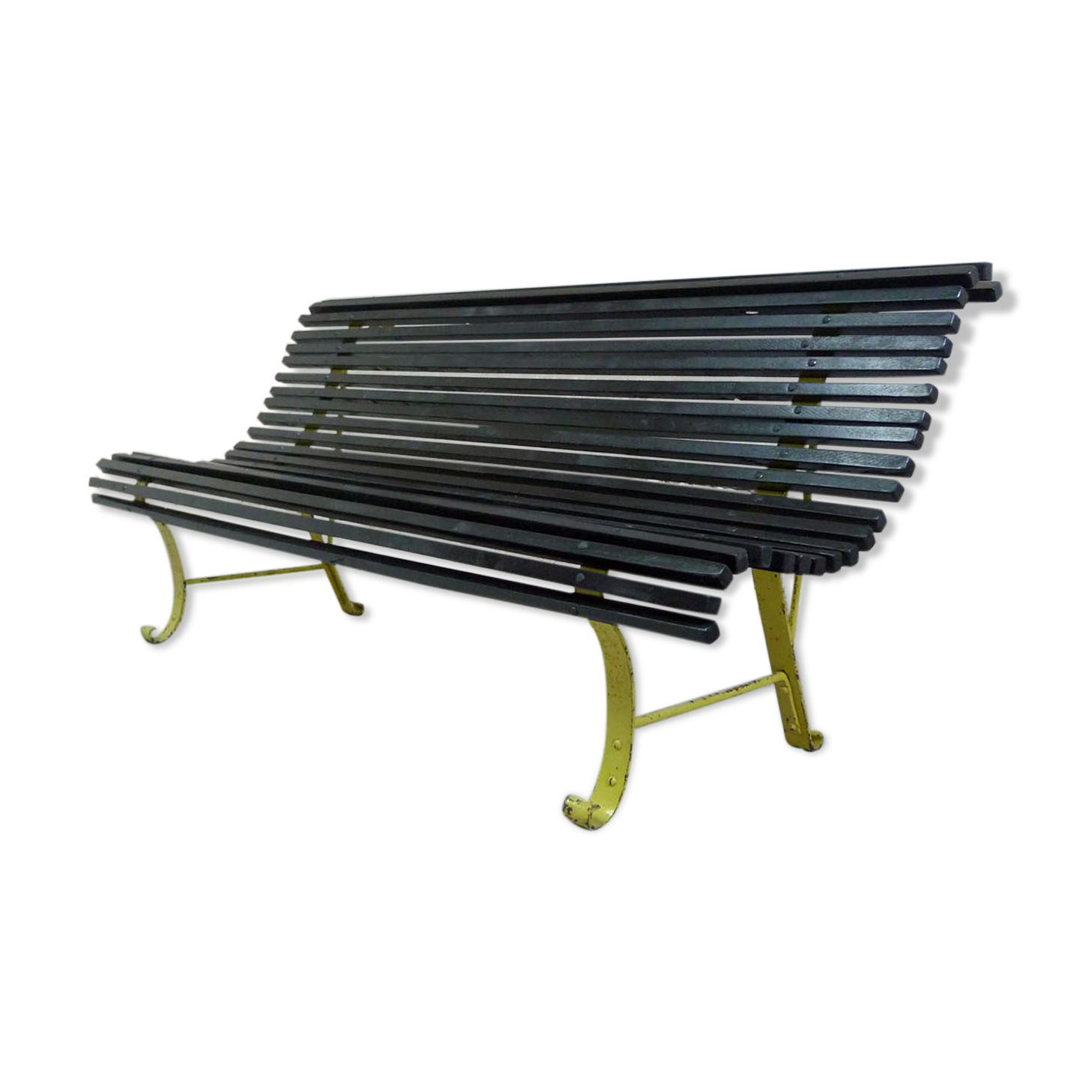 Ancient garden bench