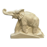 Large Art Deco ceramic elephant - Dolly made by Le Jan