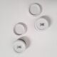 Vintage ceramic pot set with signed lid