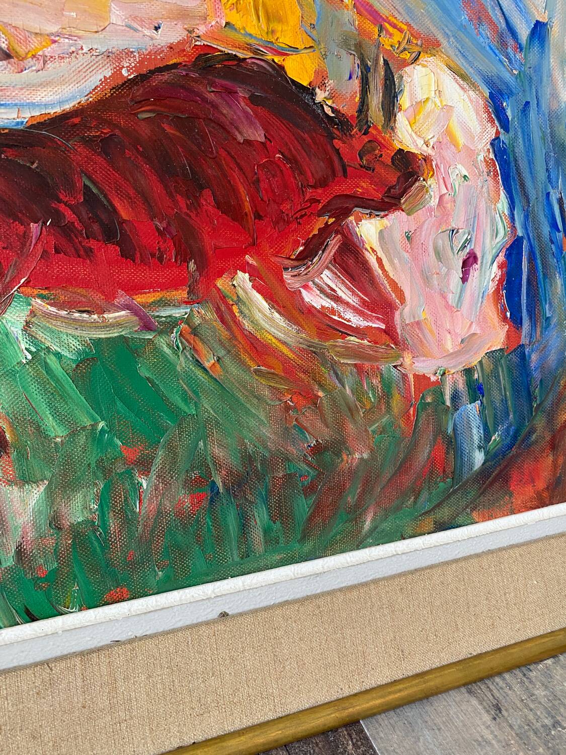 Painting The Bullfight