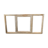 Old wooden workshop window