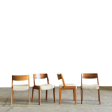 4 chaises années 70