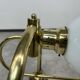 Large Art Deco wall lamp in brass